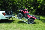 Quadboss ATV Arched Ramps 560055 Ramps, Arched, Loading Ramp Type, 1,500 lbs. Capacity, Aluminum, Natural, 12 in. Width, 89 in. Length, Pair thumbnail 4