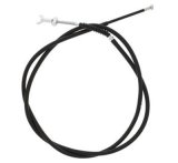 Quadboss Brake Cable Assemblies 565257 Powersports Cables, Rear Hand Brake, PVC Jacket, Black, Kawasaki, Each thumbnail 1