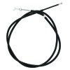 Quadboss Brake Cable Assemblies 565257 Powersports Cables, Rear Hand Brake, PVC Jacket, Black, Kawasaki, Each thumbnail 5