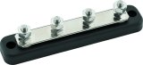 Quadboss Bus Bars 568102 Electrical Junction Blocks, Bars, 4-wire Connector, Plastic, Black, Terminals, Each thumbnail 3