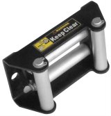 Quadboss Roller Fairleads 608790 Winch Fairlead, Roller, Steel, Black Powdercoated, Each thumbnail 1
