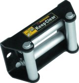 Quadboss Roller Fairleads 608790 Winch Fairlead, Roller, Steel, Black Powdercoated, Each thumbnail 2