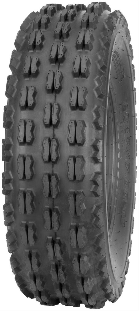 Quadboss QBT700 Series Tires 22x7-10 Tire, QBT738 Sport, 22x7-10, Bias-Ply, Blackwall, Front, Each
