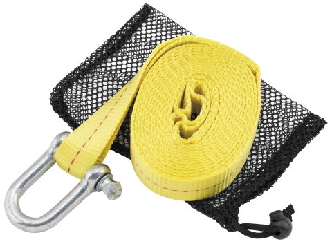 Quadboss Tow Straps and Ropes 156155 Strap TOW STRAP 12' QB YEL