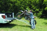 Quadboss UTV Folding Arched Ramps 560328 Ramp, Arched, Folding, Trailer Ramp Type, 1,200 lbs. Capacity, Aluminum, 18 in. Width, 88 in. Length, Each thumbnail 2