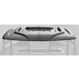 Quadboss Universal Roofs 326708 Hard Top, Roof, Cab Top Style, Polyethylene, Black, 43.50 in. Width, 60.00 in. Length, 2-Piece, Universal, Each thumbnail 1