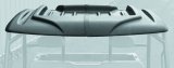 Quadboss Universal Roofs 326708 Hard Top, Roof, Cab Top Style, Polyethylene, Black, 43.50 in. Width, 60.00 in. Length, 2-Piece, Universal, Each thumbnail 8