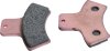 Quadboss Brake Pads 600119 QuadBoss 99-01 Polaris Diesel 455 Rear Right Sintered Pad thumbnail 4