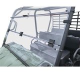 Quadboss Windows, Individual 375789 QuadBoss 09-22 Kawasaki KAF620M Mule 4010 4x4 Windbreak Folding Windshield thumbnail 1