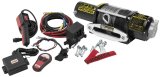 5,000 lbs. Quadboss Winch 608851 Winch, Electric, Pull Rating, Hawse Fairlead, 50 ft. Synthetic Rope Length, Wired and Wireless Remote, Kit thumbnail 1