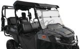 Quadboss Powersports Windshields 375782 Windshields, QB WINDBREAK FOLDING SHIELD, Clear thumbnail 4