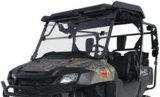 Quadboss Powersports Windshields 375782 Windshields, QB WINDBREAK FOLDING SHIELD, Clear thumbnail 5