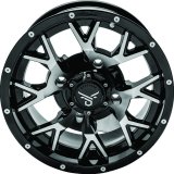 Quadboss Wheels 608578 QuadBoss Barbwire 15X7 - 4+3 - 4/156 - Machined thumbnail 1