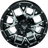 Quadboss Wheels 608578 QuadBoss Barbwire 15X7 - 4+3 - 4/156 - Machined thumbnail 2