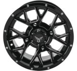 Quadboss Wheels 608580 QuadBoss Barbwire 15X7 - 4+3 - 4/156 - Milled thumbnail 1