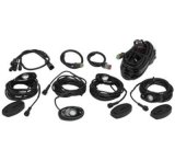 Quadboss Light Bars, Pods and Fog Lights 568565 Spotlight ROCK LIGHT KIT W/ HARNESS QB BLK thumbnail 1