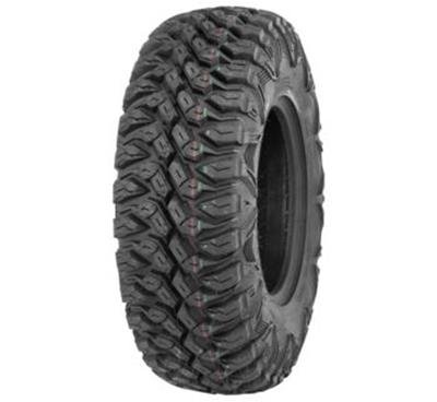 Quadboss QBT846 Utility Tires 25x8-12 Utility, 25.00 x 8.00-12, Radial, Blackwall, Tread Ply 8, ATV/UTV, Powersports, Each