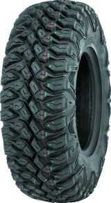 Quadboss QBT846 Utility Tires 25x8-12 Utility, 25.00 x 8.00-12, Radial, Blackwall, Tread Ply 8, ATV/UTV, Powersports, Each thumbnail 2