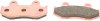 Quadboss Brake Pads 600138 QuadBoss 85-86 Honda ATC250R Front Left Sintered Pad thumbnail 4