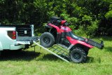 Quadboss ATV Bi-Fold Ramps 560050 Ramp, Bi-Fold, Loading Ramp Type, 1,500 lbs. Capacity, Fold Up, Aluminum, 44 in. Width, 71 in. Length, Each thumbnail 3
