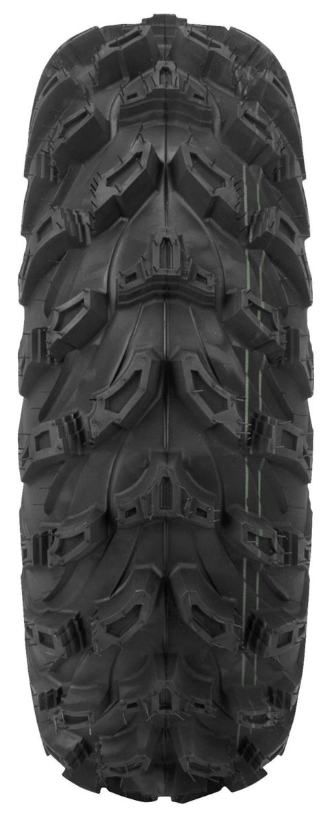 Quadboss QBT672 Mud Tires 27x9-12 Tire, Mud, 27x9-12, Radial, Blackwall, Front, Each