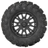 Quadboss QBT672 Mud Tires 27x11-14 Tire, Mud, 27x11-14, Radial, Blackwall, Rear, Each thumbnail 1
