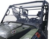 Quadboss Powersports Windshields 375781 Windshields, QB WINDBREAK FOLDING SHIELD, Clear thumbnail 1