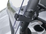 Quadboss Powersports Windshields 375787 Windshields, QB WINDBREAK FOLDING SHIELD, Clear thumbnail 1