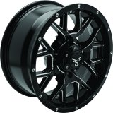 Quadboss Wheels 608573 QuadBoss Barbwire 14X7 - 5+2 - 4/110 - Milled thumbnail 4