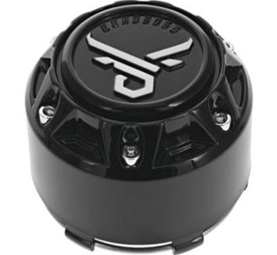 Quadboss Wheel Center Caps 608582 QuadBoss Cap - 110 - Black