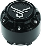 Quadboss Wheel Center Caps 608582 QuadBoss Cap - 110 - Black thumbnail 3