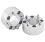 Quadboss 2.5 inch Wheel Spacers 563879 Spacers, 2.50 in. Thick, 4 x 115mm Bolt Pattern, Aluminum, Universal, Pair thumbnail 2
