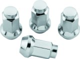Quadboss Lug Nuts 608929 Nuts, 3/8-24 in. RH, Steel, Chrome, Set of 4 thumbnail 2