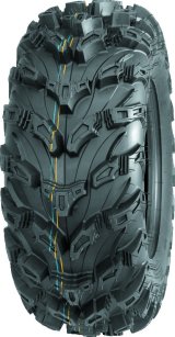 Quadboss QBT672 Mud Tires 26x9-12 Tire, Mud, 26x9-12, Radial, Blackwall, Front, Each thumbnail 3
