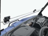 Quadboss Powersports Windshields 375784 Windshields, QB WINDBREAK FOLDING SHIELD, Clear thumbnail 1
