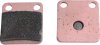 Quadboss Brake Pads 600116 QuadBoss 99-02 Kawasaki KVF300 Prairie 2x4 Front Left Sintered Pad thumbnail 4