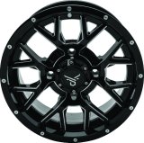 Quadboss Wheels 608577 QuadBoss Barbwire 14X7 - 5+2 - 4/137 - Milled thumbnail 2