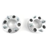 Quadboss 2 inch Wheel Spacers 563874 Spacers, in. Thick, 4 x 110mm Bolt Pattern, Aluminum, Universal, Pair thumbnail 1