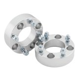 Quadboss 1 inch Wheel Spacers 563886 Spacers, in. Thick, 4 x 110mm Bolt Pattern, Aluminum, Universal, Pair thumbnail 1