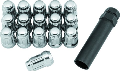 Quadboss Spline Lug Nuts 608816 Nut SPLINE LUG NUTS 12X1.25 SILVR POL thumbnail 2
