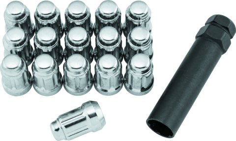 Quadboss Spline Lug Nuts 608816 Nut SPLINE LUG NUTS 12X1.25 SILVR POL thumbnail 3