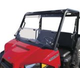 Quadboss Powersports Windshields 375783 Windshields, QB WINDBREAK FOLDING SHIELD, Clear thumbnail 1