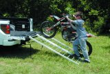 Quadboss ATV Bi-Fold Ramps 560051 Ramp, Bi-Fold, Loading Ramp Type, 1,500 lbs. Capacity, Fold Up, Aluminum, 41 in. Width, 81 in. Length, Each thumbnail 3