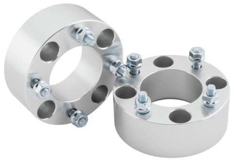 Quadboss 2 inch Wheel Spacers 563518 Spacers, in. Thick, 4 x 156mm Bolt Pattern, Aluminum, Universal, Pair