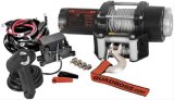3,500 lbs. Quadboss Winch 608702 Winch, Electric, Pull Rating, Roller Fairlead, 39 ft. Steel Cable Length, Wired Remote, Kit thumbnail 1