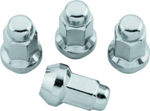 Quadboss Lug Nuts 608926 Nuts, 10mm x 1.25 RH, Steel, Chrome, Set of 4 thumbnail 3