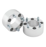 Quadboss 2.5 inch Wheel Spacers 563893 Spacers, 2.50 in. Thick, 4 x 156mm Bolt Pattern, Aluminum, Universal, Pair thumbnail 1
