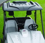 Quadboss Universal Roofs 326709 Hard Top, Roof, Cab Top Style, Polyethylene, Black, 43.50 in. Width, 55.00 in. Length, 2-Piece, Universal, Each thumbnail 4
