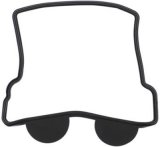 Quadboss Powersports Valve Cover Gaskets 570105 QuadBoss 08-14 Kawasaki KFX450R Gasket thumbnail 1