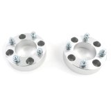 Quadboss 1.5 inch Wheel Spacers 563870 Spacers, 1.50 in. Thick, 4 x 110mm Bolt Pattern, Aluminum, Universal, Pair thumbnail 1